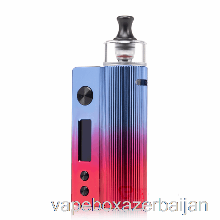 E-Juice Vape Vandy Vape NOX 60W Pod Kit Twilight Blue Red
